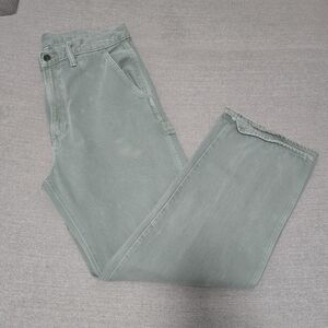 Gap light sage carpenter jeans/pants